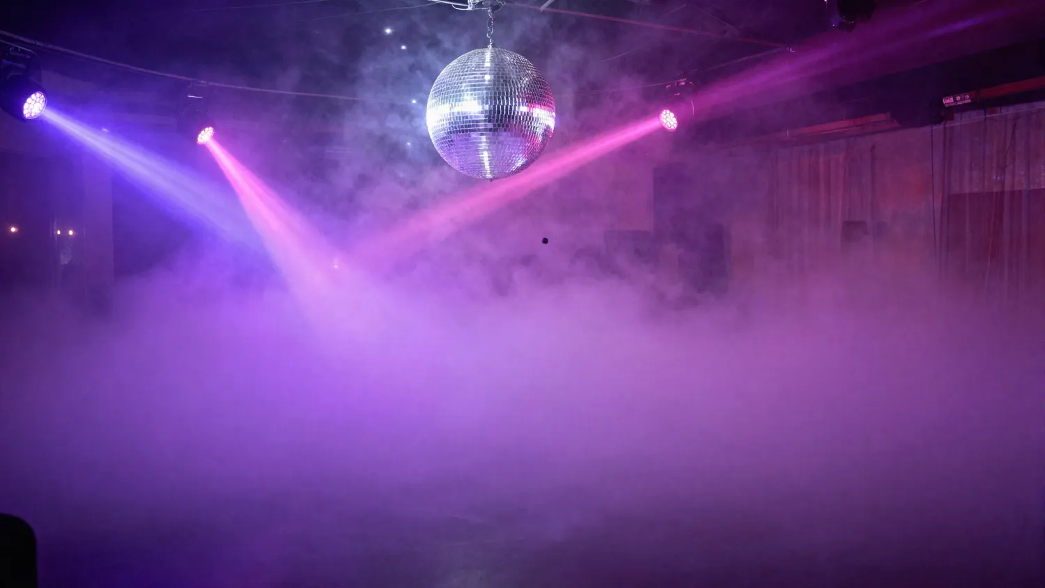 La pista entre nubes en una fiesta de 15